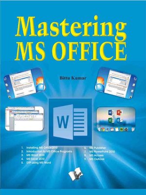 cover image of Mastering MS Office